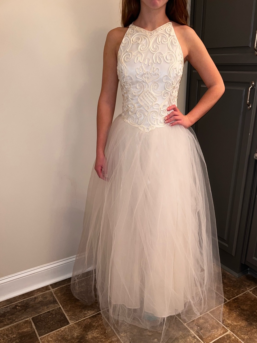 Jessica McClintock bridal gown